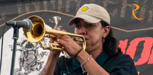 LA BANDA COLOMBIANA ENTRECO EN EL TIANGUIS CULTURAL EL CHOPO