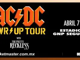 EL POWER UP DE AC/DC LLEGARA A LA CDMX EN 2026