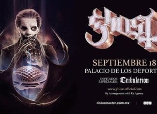 GHOST ¡ANUNCIAN SU REGRESO A MÉXICO! Ghost
