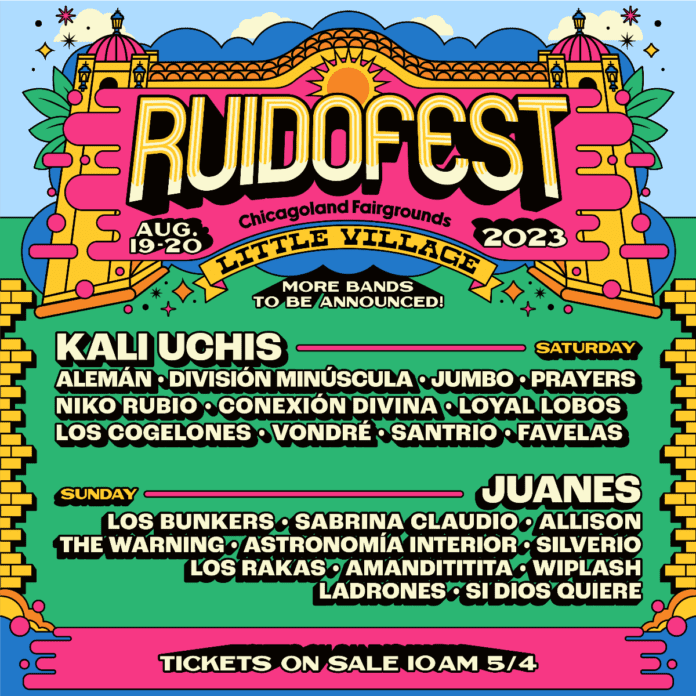 Ruido Fest regresa a Chicago en otra ubicación con anuncio de su lista de artistas para el 2023 Ruido Fest