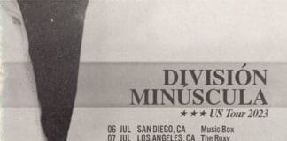 División Minúscula iniciará su esperada gira por EE.UU el 6 de Julio, previo al lanzamiento de su nuevo álbum division minuscula