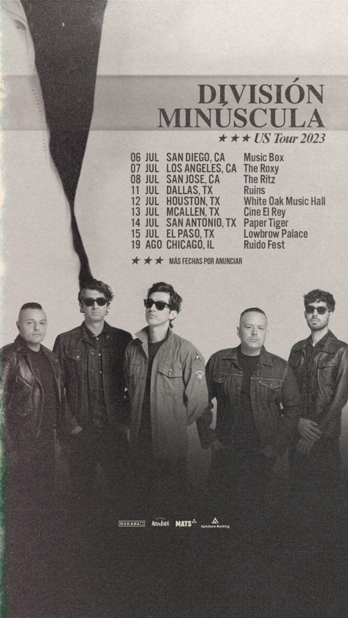 División Minúscula iniciará su esperada gira por EE.UU el 6 de Julio, previo al lanzamiento de su nuevo álbum division minuscula
