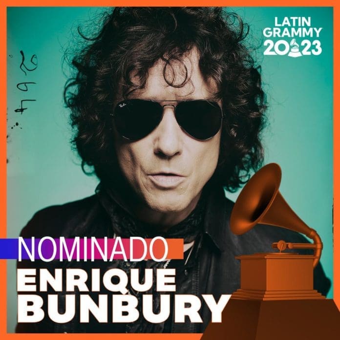 Bunbury nominado a la categoría Mejor Canción Pop/Rock por Alaska del LATIN GRAMMY® 2023 bunbury