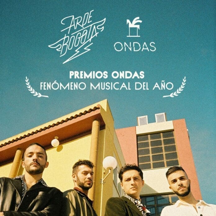 ARDE BOGOTÁ GANA EL PREMIO ONDAS AL FENÓMENO MUSICAL DEL AÑO