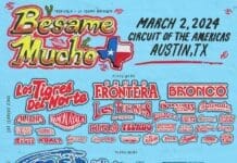 FESTIVAL BESAME MUCHO LLEGA A AUSTIN, TX SÁBADO 2 DE MARZO DE 2024 AL CIRCUIT OF THE AMERICAS