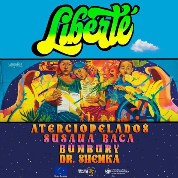 Aterciopelados, Susana Baca, Dr. Shenka y Enrique Bunbury unen sus voces en LIBERTÉ liberte