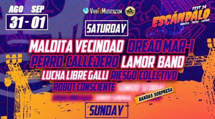 TODO LISTO PARA EL REGRESO DEL ESCANDALO FEST EN CHICAGO TODO LISTO PARA EL REGRESO DEL ESCANDALO FEST EN CHICAGO