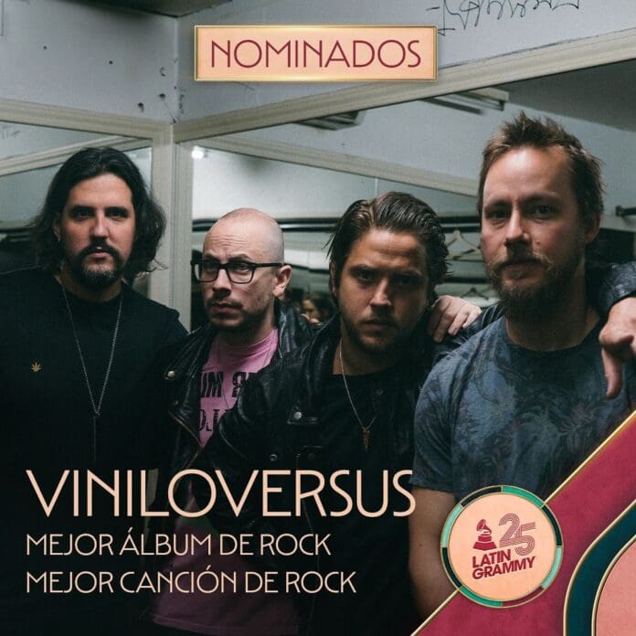 VINILOVERSUS LISTO PARA CELEBRAR SUS 2 NOMINACIONES A LOS LATIN GRAMMYS 2024 EN LA SEMANA DE LOS PREMIOS EN MIAMI