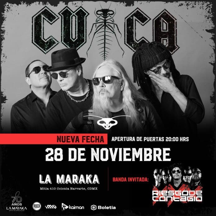 EL ROCK NO PIDE PERMISO: CUCA REGRESA A LA MARAKA CON RIESGO DE CONTAGIO