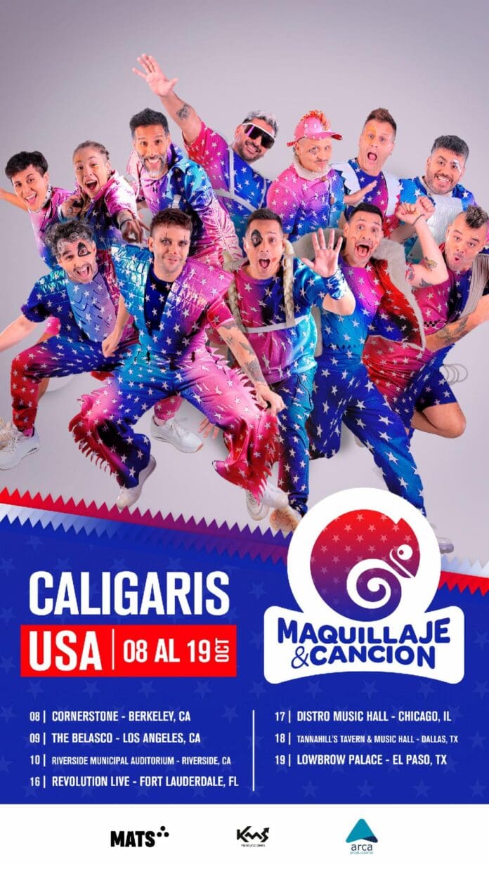 LOS CALIGARIS ANUNCIAN “MAQUILLAJE & CANCIÓN” UNA EXPERIENCIA ÚNICA EN EE.UU.
