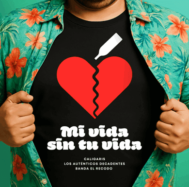 LOS CALIGARIS JUNTO A LOS AUTENTICOS DECADENTES & BANDA EL RECODO PRESENTAN “MI VIDA SIN TU VIDA”