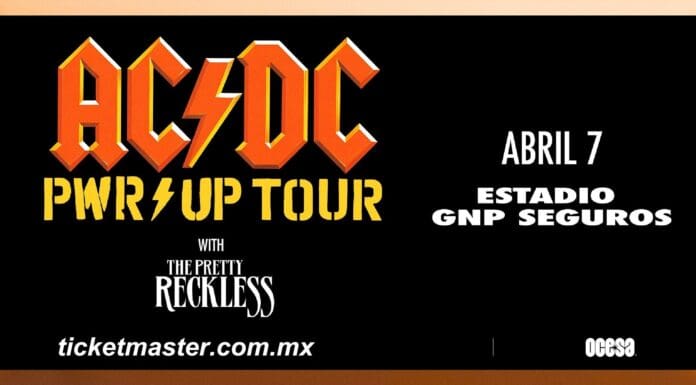 EL POWER UP DE AC/DC LLEGARA A LA CDMX EN 2026