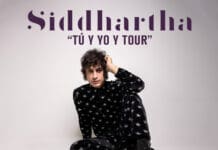 SIDDHARTHA ANUNCIA SU “TÚ Y YO Y TOUR” POR ESTADOS UNIDOS CON PARADAS EN CHICAGO, PHOENIX, SAN DIEGO, LOS ÁNGELES Y NUEVA YORK