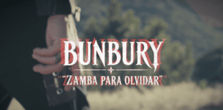 BUNBURY PRESENTA EL VIDEO DE ZAMBA PARA OLVIDAR