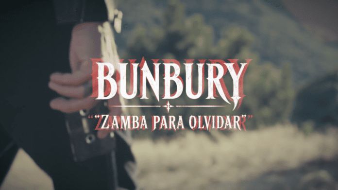 BUNBURY PRESENTA EL VIDEO DE ZAMBA PARA OLVIDAR